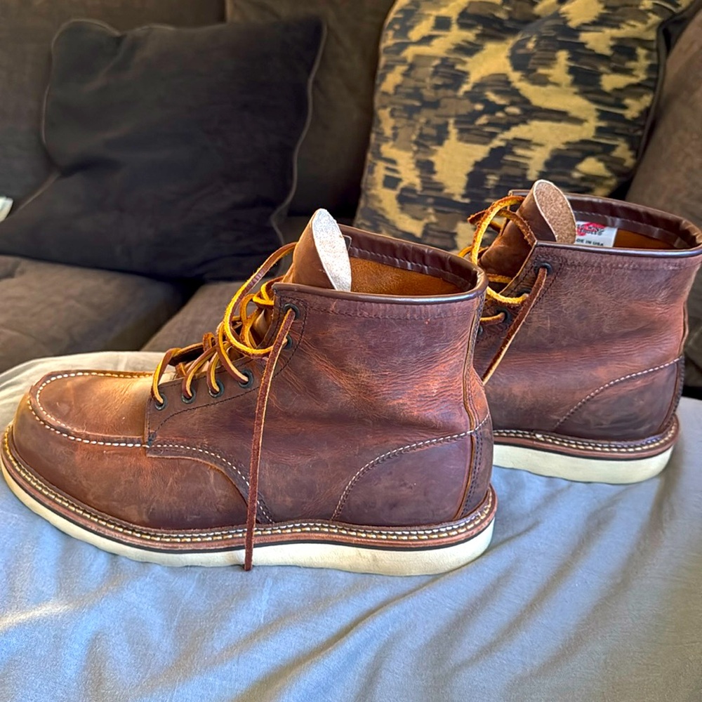 Red wing boots